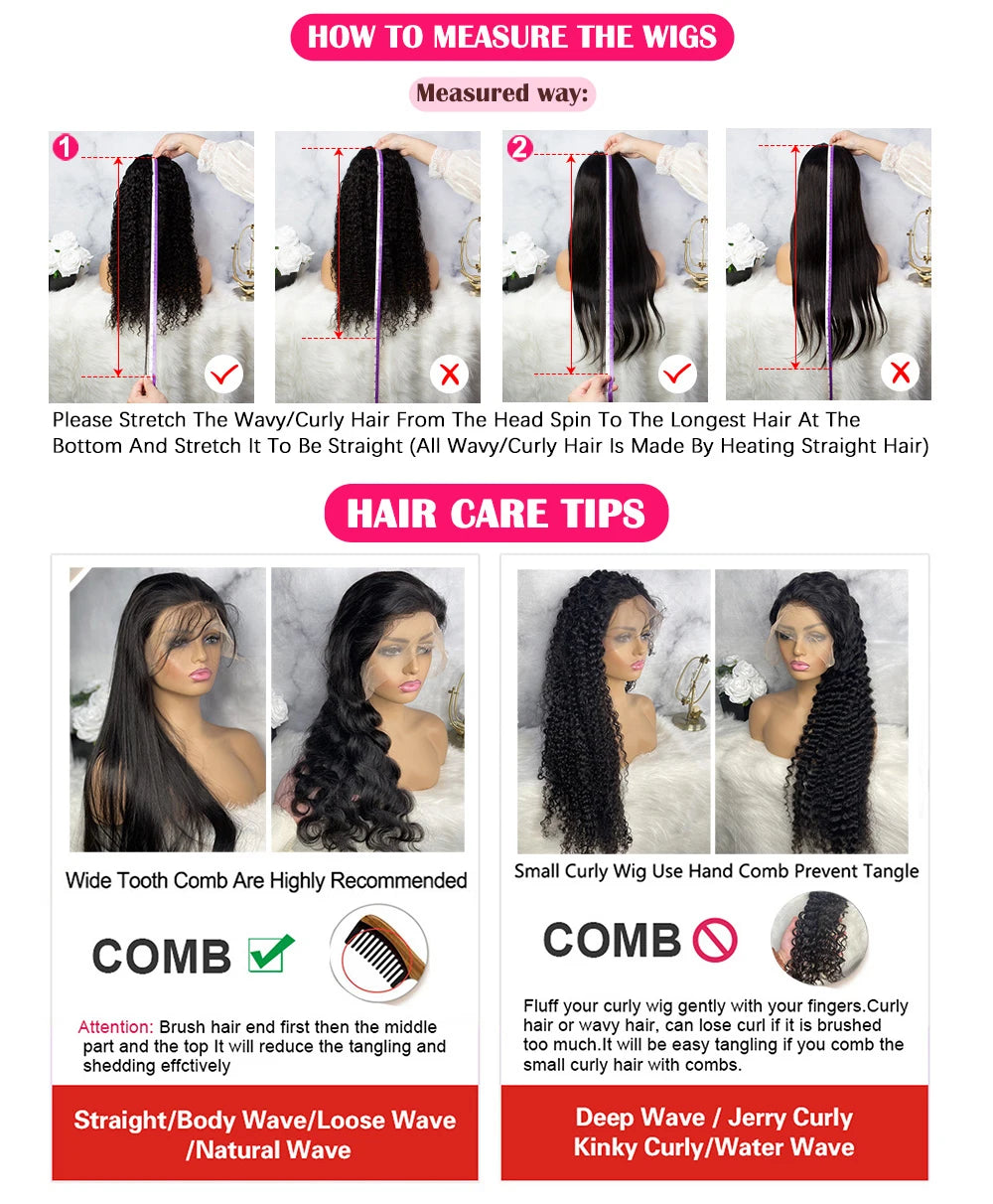 Body Wave 13X6 Hd Lace Frontal Wig 200 Density Highlight Ombre Colored Pre Plucked Brazilian 100% Human Hair 13X4 Lace Front Wig