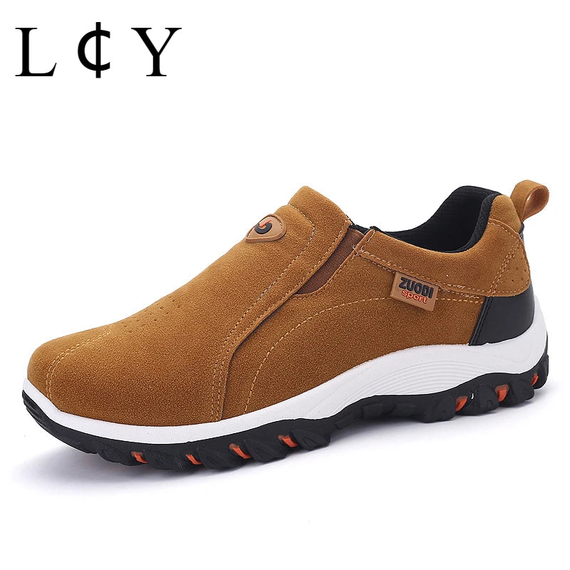 Men's Outdoor Walking Shoes - Lightweight Casual Sports Footwear