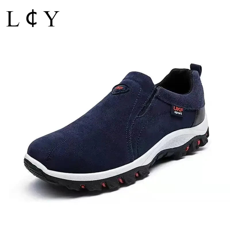 Men's Outdoor Walking Shoes - Lightweight Casual Sports Footwear