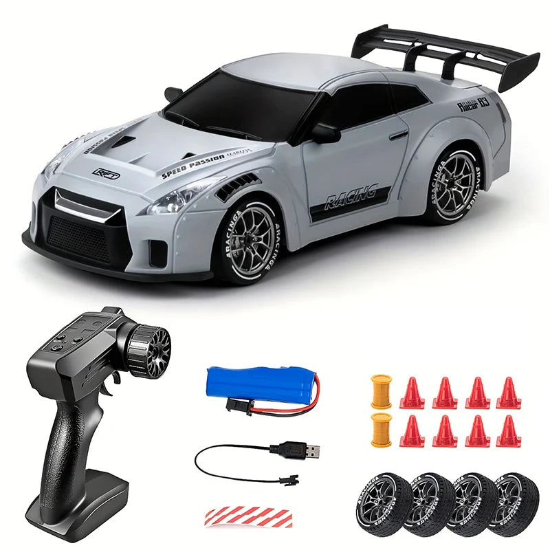 2026 RC Car 1/18 Scale Retro Remote Control Car with Light