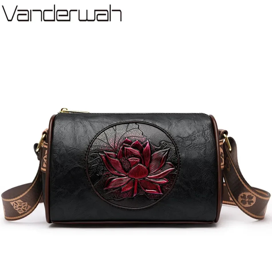 Casual Women Handbag Soft Leather Shoulder Crossbody Bag for Women