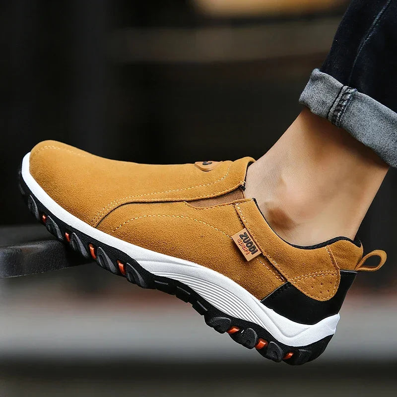 Men's Outdoor Walking Shoes - Lightweight Casual Sports Footwear