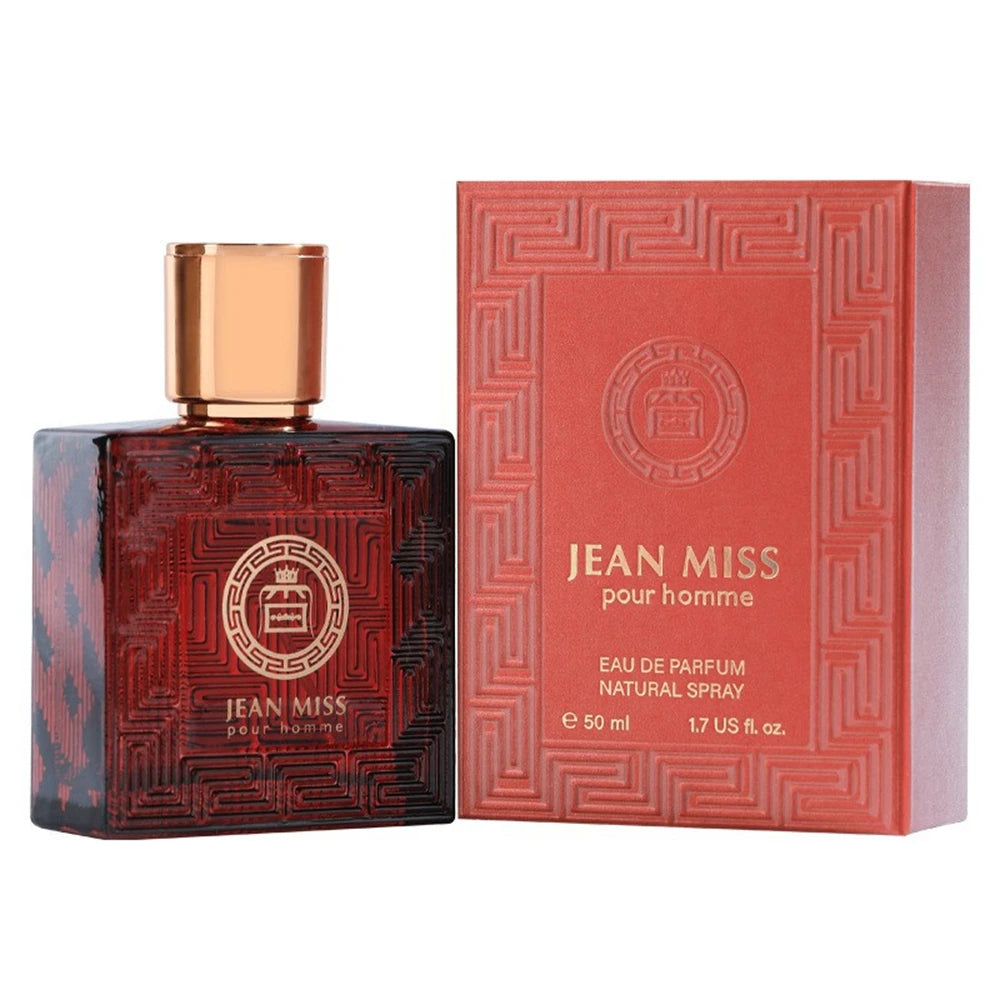 JEAN MISS Men's Perfume - 50ml Eau De Parfum for men luxurious and exclusive scent.