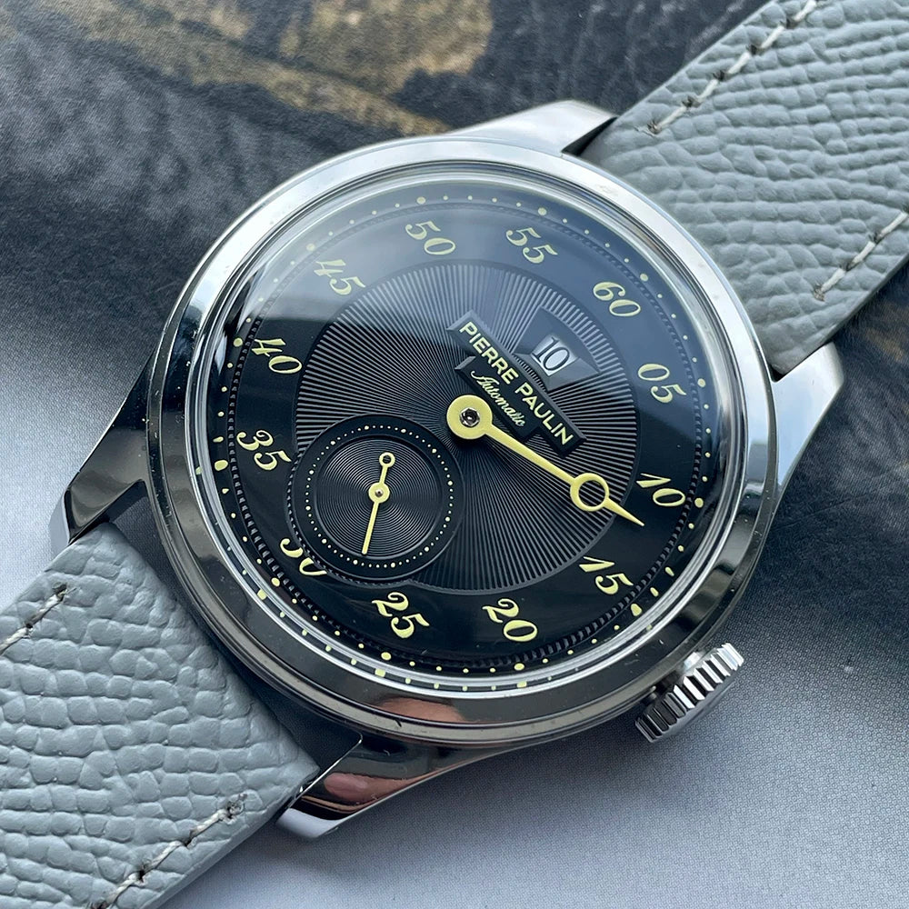 Pierre Puline Jumping Hour Men's Watch -Unique Dita, Premium Stlye