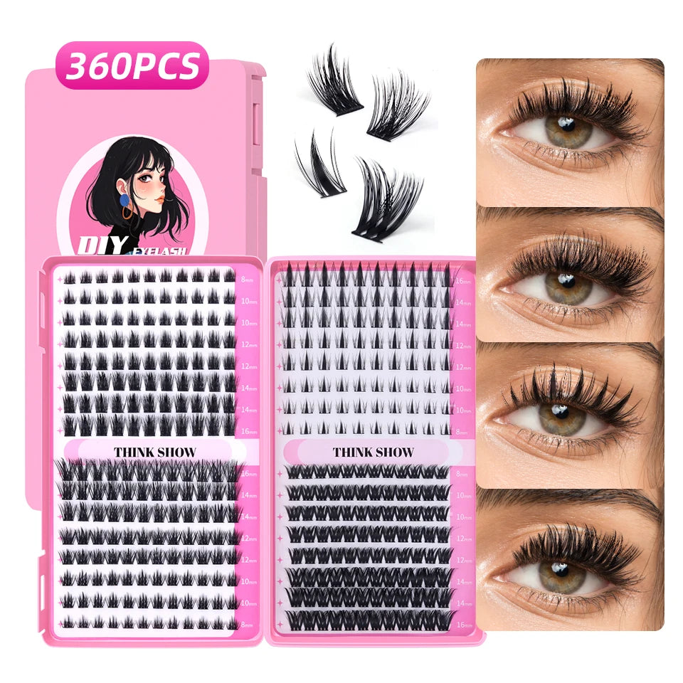 640 - Piece Professional Eyelash Extension Kit