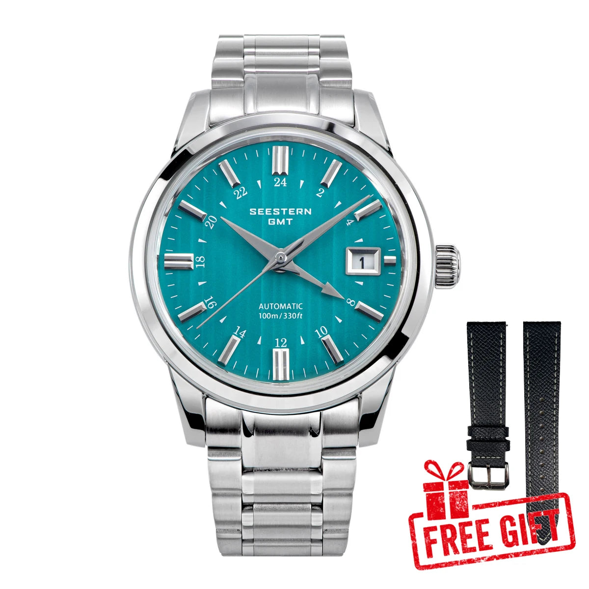 SEESTERN GMT Men of Watch Automatic NH34 Movement