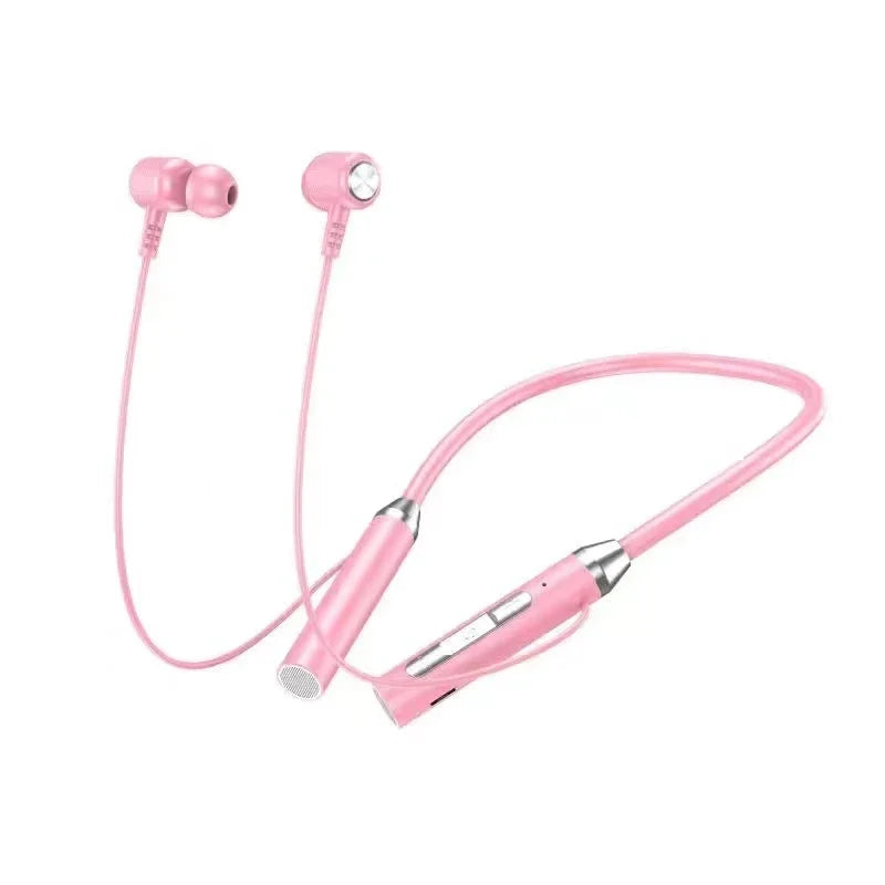 VIKFON Bluetooth Earphones - Magnetic Neckband Wireless Sport Headset with Mic