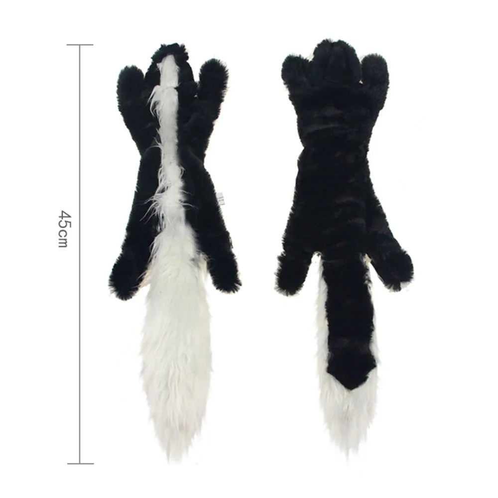 Funny Simulated Animal Plush Squeaky Dog Toy β Stuffingless Chew Toy for Dogs