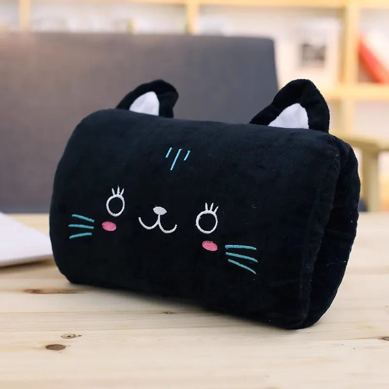 Kids Cartoon Plush Hand Pillow & Hand Warmer - Cute Winter Arm Pillow Children's Gift