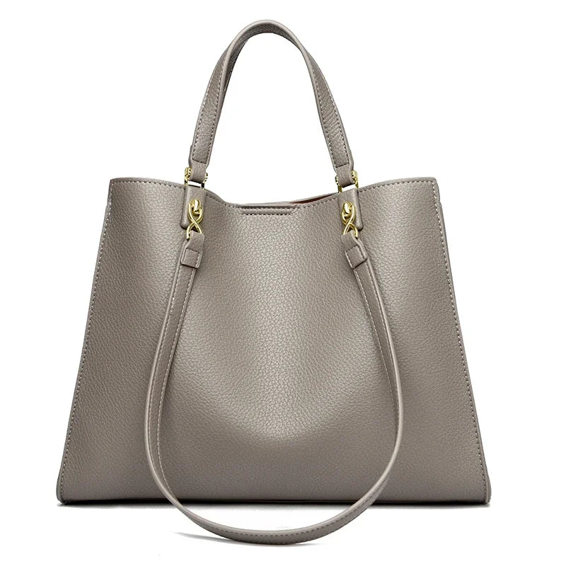 Luxury Diamond Handbag - Genuine Leather Shoulder Bag for Women Handbags.
