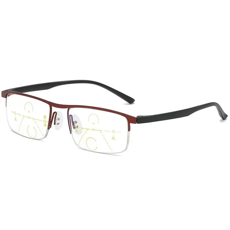 Progressive Multifocal Reading Glasses for Women and Men