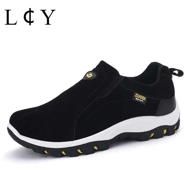 Men's Outdoor Walking Shoes - Lightweight Casual Sports Footwear