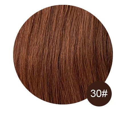 Straight Human Hair Extensions - Fusion Flat Tip Keratin Bond Natural Hair