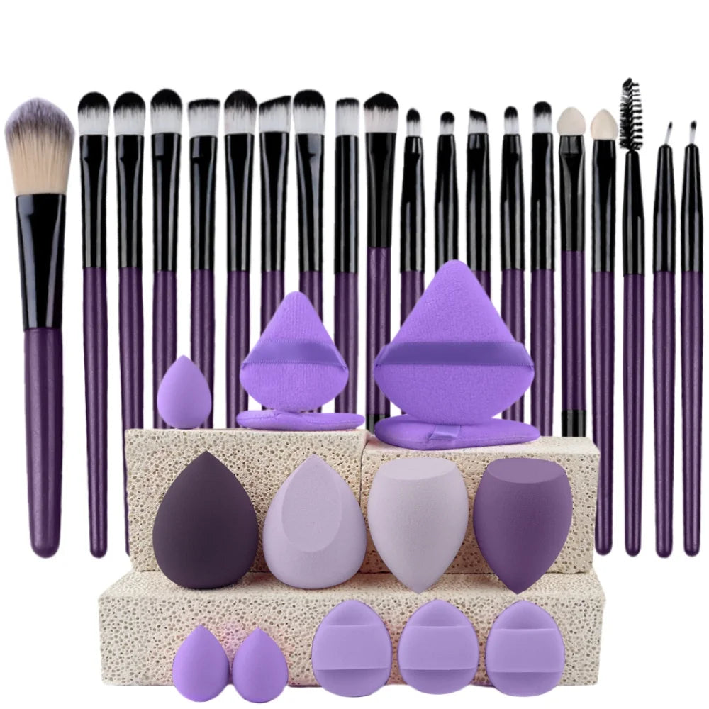 Premium Makeup Brushes Set- Synthetic Kauki Foundation & Blending Burshes