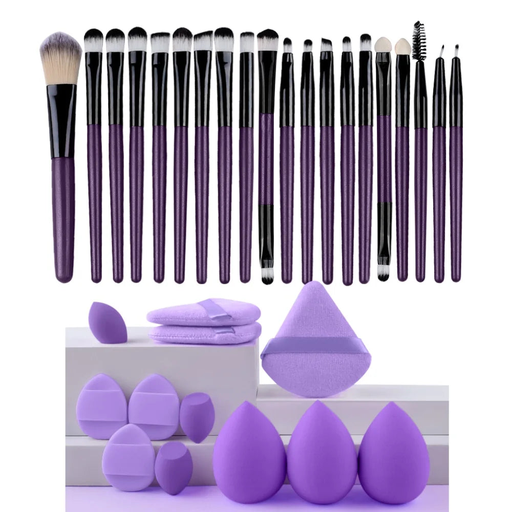 Premium Makeup Brushes Set- Synthetic Kauki Foundation & Blending Burshes