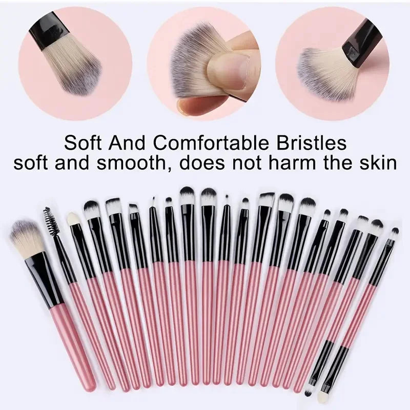 Premium Makeup Brushes Set- Synthetic Kauki Foundation & Blending Burshes