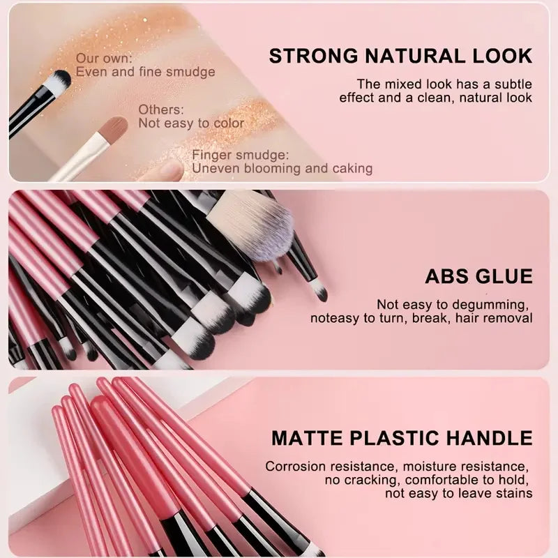 Premium Makeup Brushes Set- Synthetic Kauki Foundation & Blending Burshes