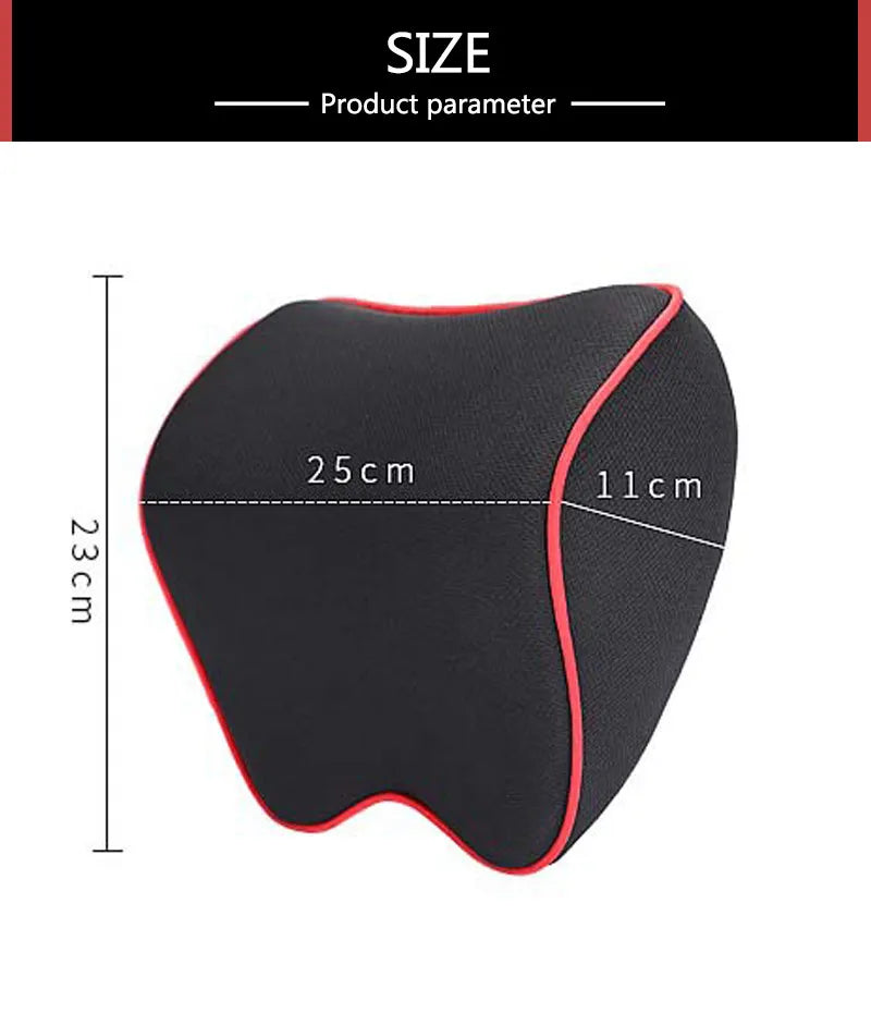 Car Neck Headrest Pillow - Premium Auto Seat Cushion for Comfort & Support