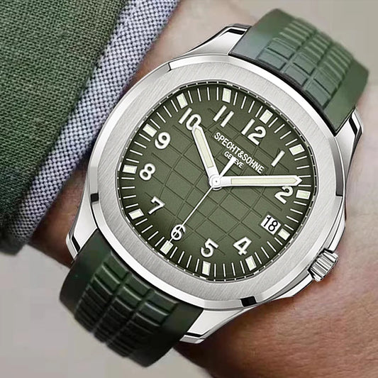 Specht & Shone Automatic Mechanical Sport Watch - Sapphire Crytal, Luminous 50M Waterproof