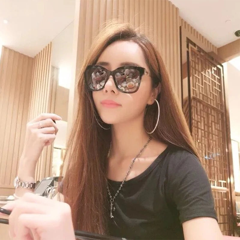 Hot Lady Shiny Rhinestone Cystal Circle Hoop Earring Gold & Silver 3cm 10cm