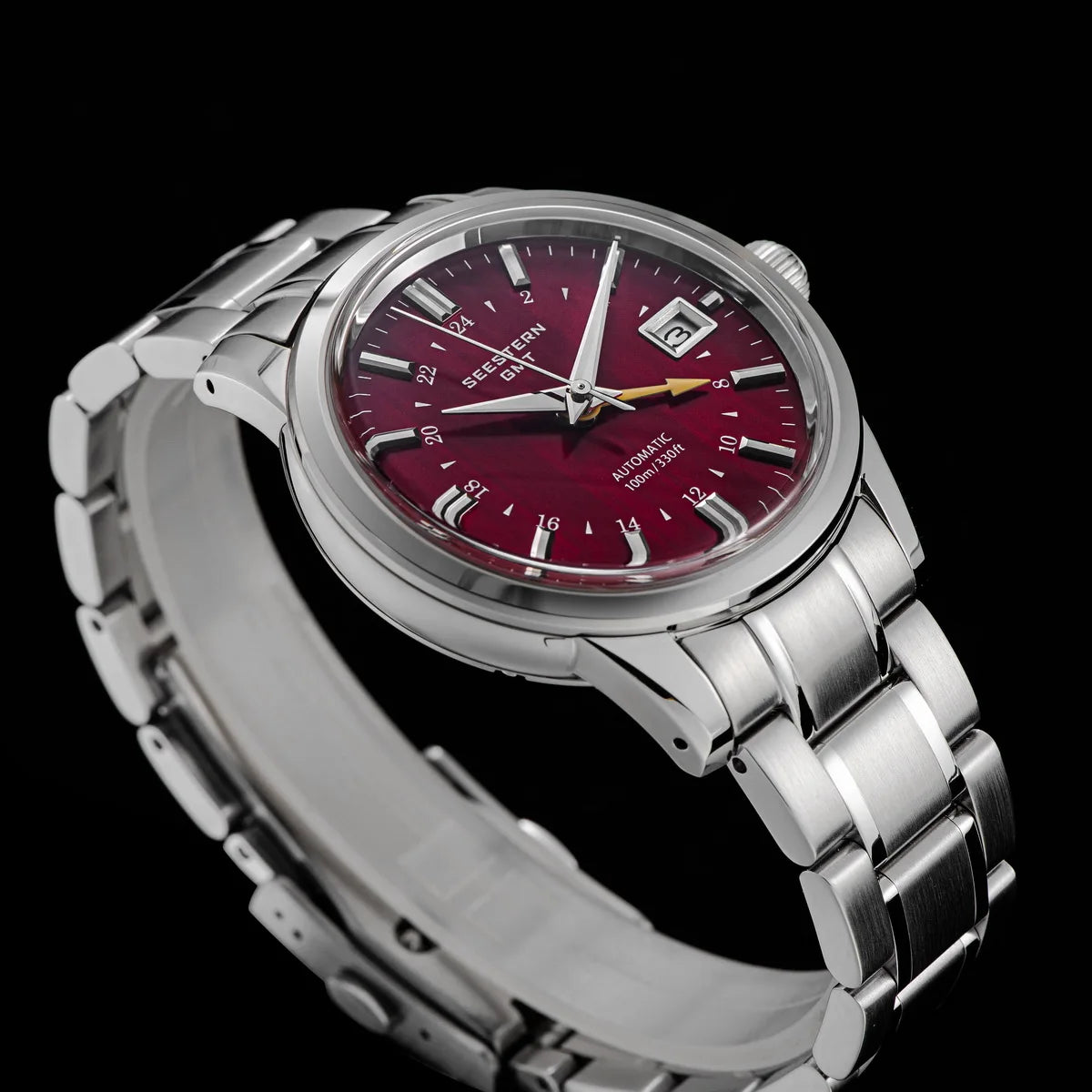 SEESTERN GMT Men of Watch Automatic NH34 Movement