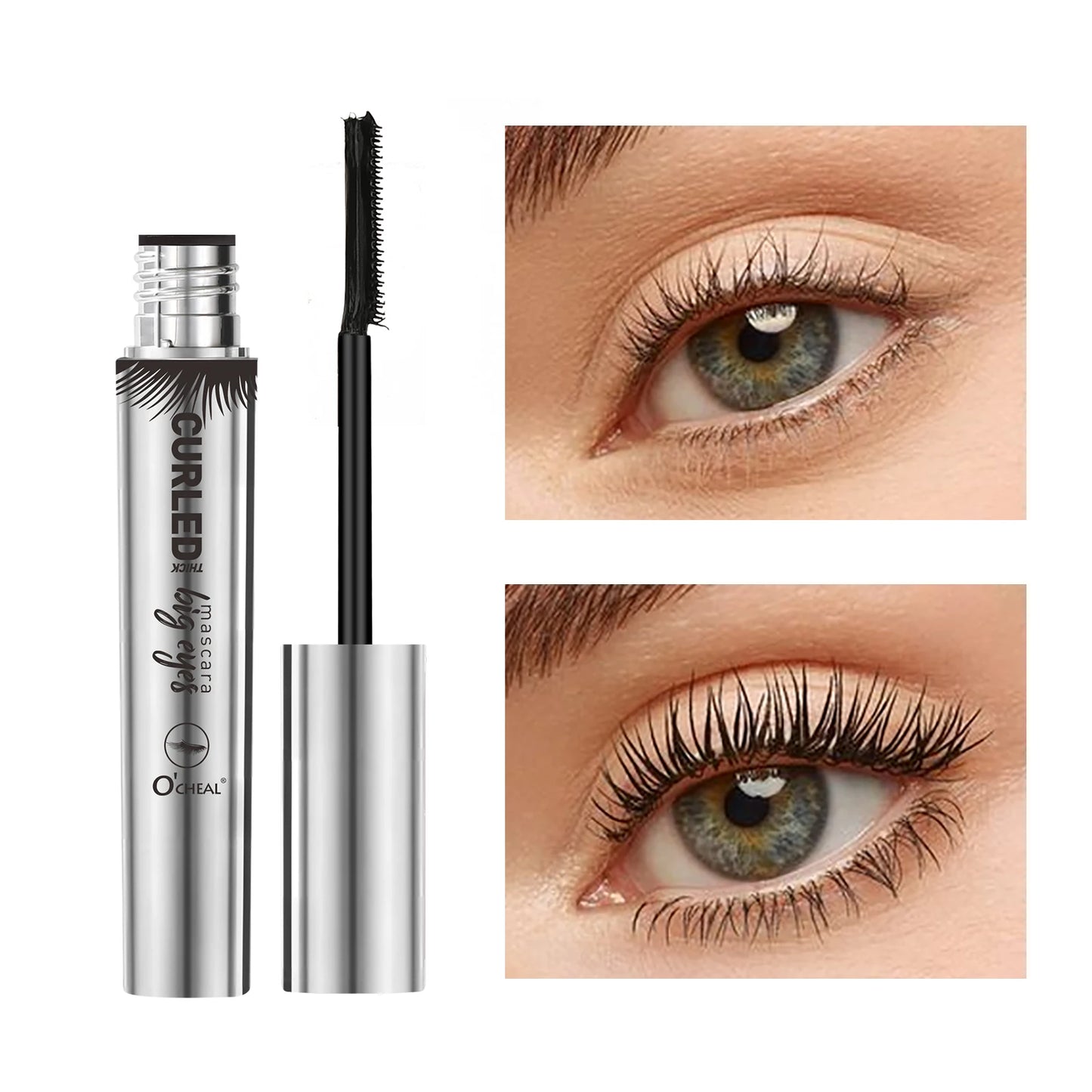 O' Cheal 3D Silk Fiber Mascara Volumizing & Lengthening Black Lash