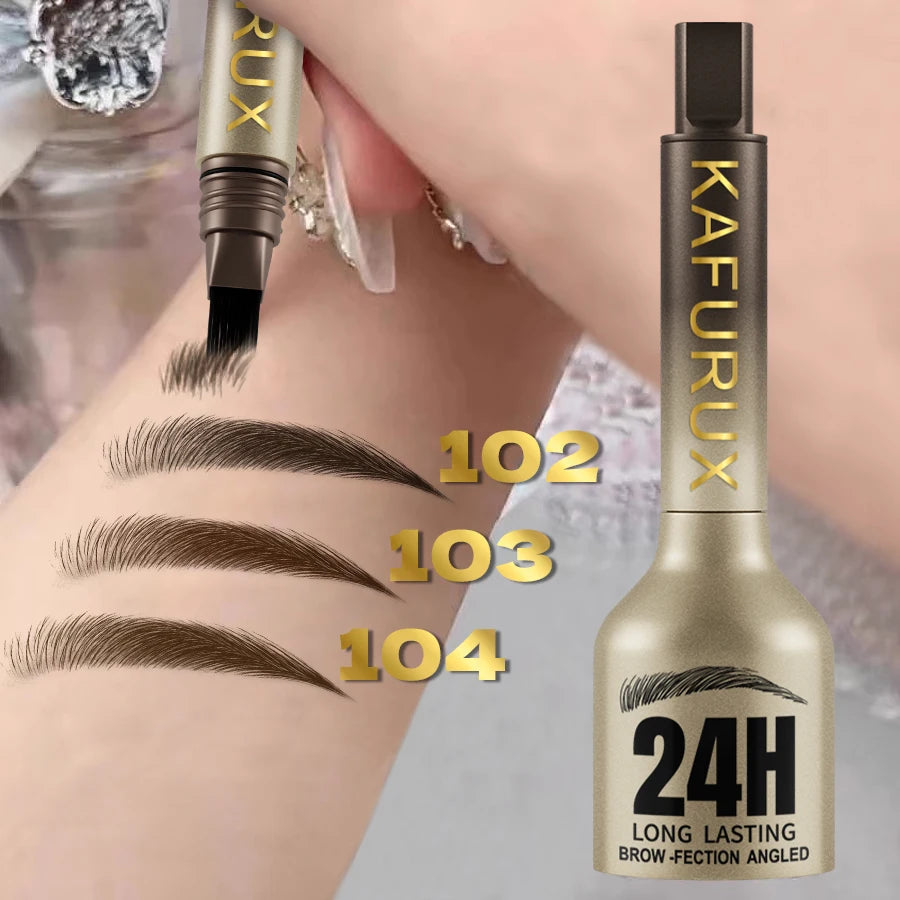 3D Dye Eyebrow Pencil- Anti - Smudge Waterproof Long Lasting Hairline Pen