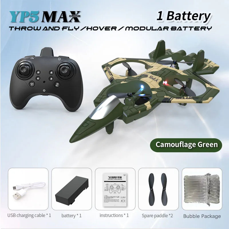 4-Axis Gyro Remote Control Fighter Jet 360* Flip RC Airplane for Kids & Boys