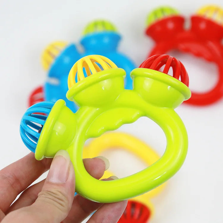 Baby Hand Rattle Ball Toy for Newborns 1-4 PCS