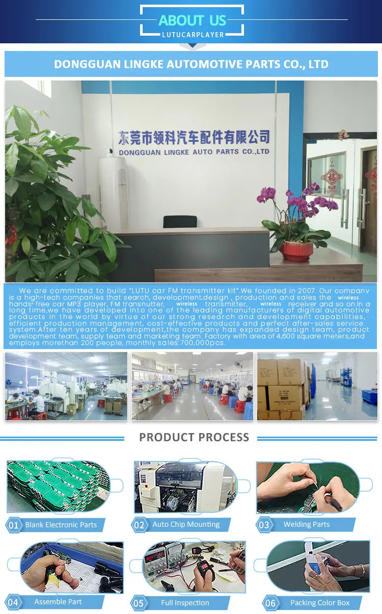 Car Bluetooth 5.3 M Transmitter - Wireless MP3 Player with Type - C Quick Charge Adapter