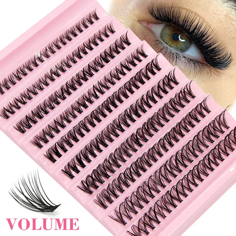 Big Capacity DIY Cluster Lashes 8-16mm