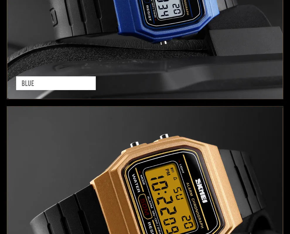 SKIMEI Women's Digital Watch Waterproof Sports Timepiece