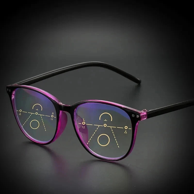 3-in-1 Progressive Multifocal Reading Glasses