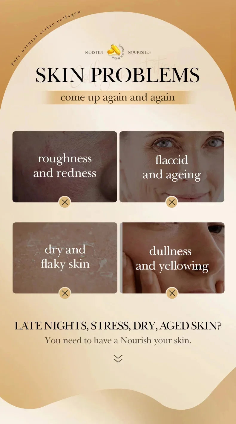 Collagen Sleeping Face Masks- Moisturizing & firming Overnight Treatment