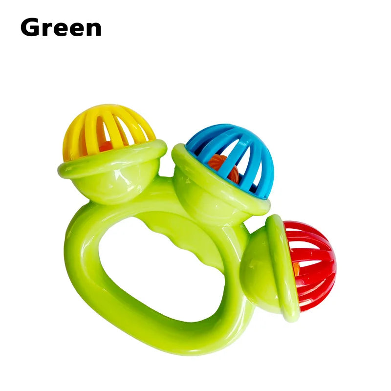 Baby Hand Rattle Ball Toy for Newborns 1-4 PCS