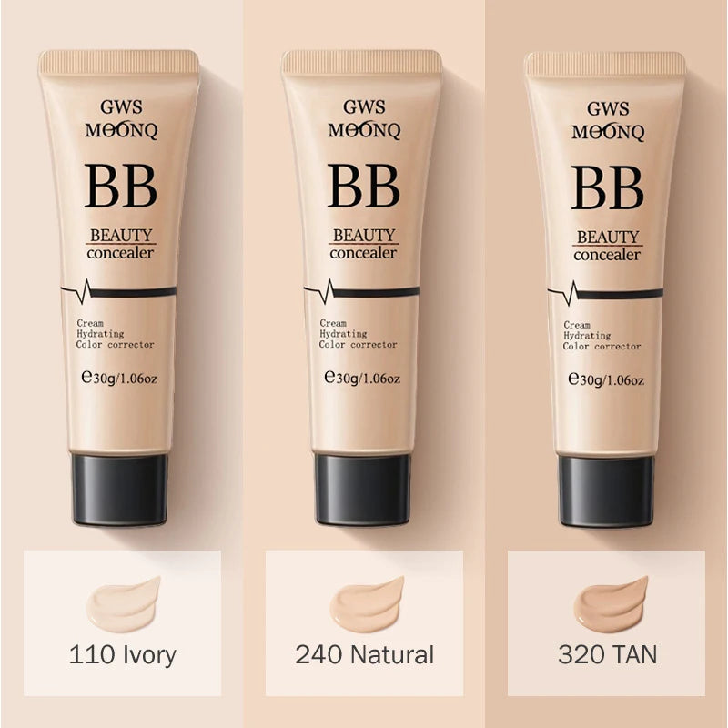 Full Coverage BB Cream - Long - Lasting Liquid Foundation & Concealer