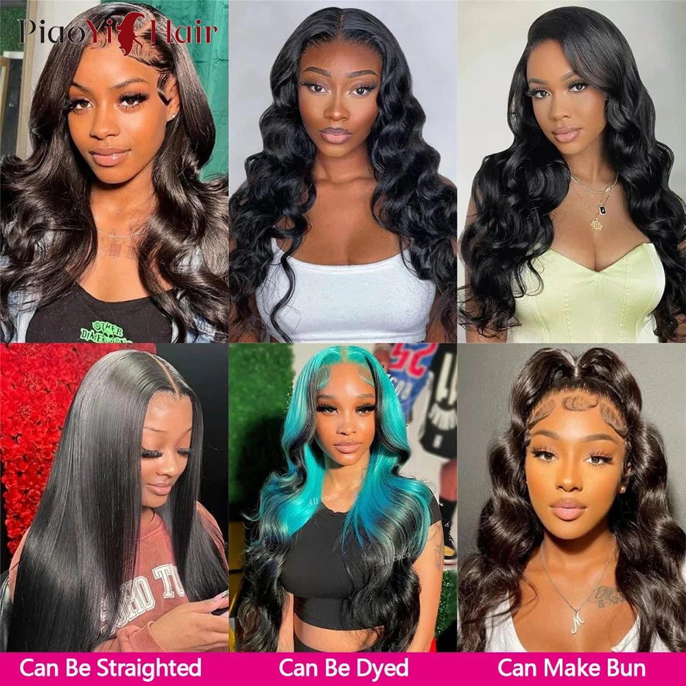 Body Wave HD Lace Front & Clouser - 100% Virgin Brazilian Human Hair 4x4, 5x5, 2x6, 13x4, 13x24 Inches