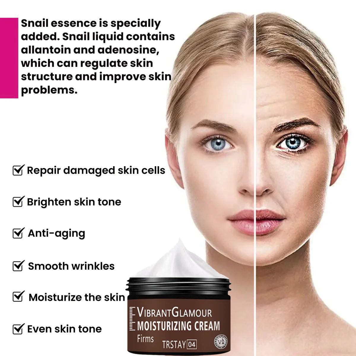 Retinol Face Cream Anti-Aging Remove Working, Firming & Lifting