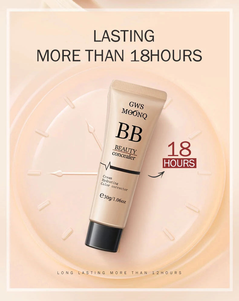 Full Coverage BB Cream - Long - Lasting Liquid Foundation & Concealer