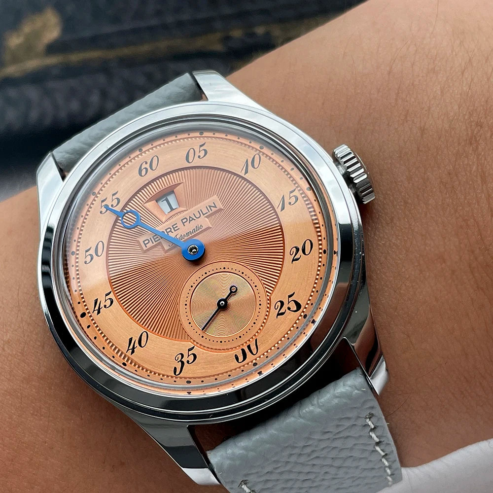 Pierre Puline Jumping Hour Men's Watch -Unique Dita, Premium Stlye