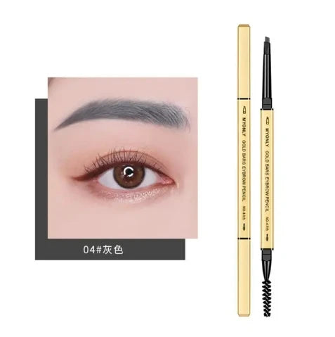 Waterproof Eyebrow Tattoo Pencil with Brush - Dark Coffee