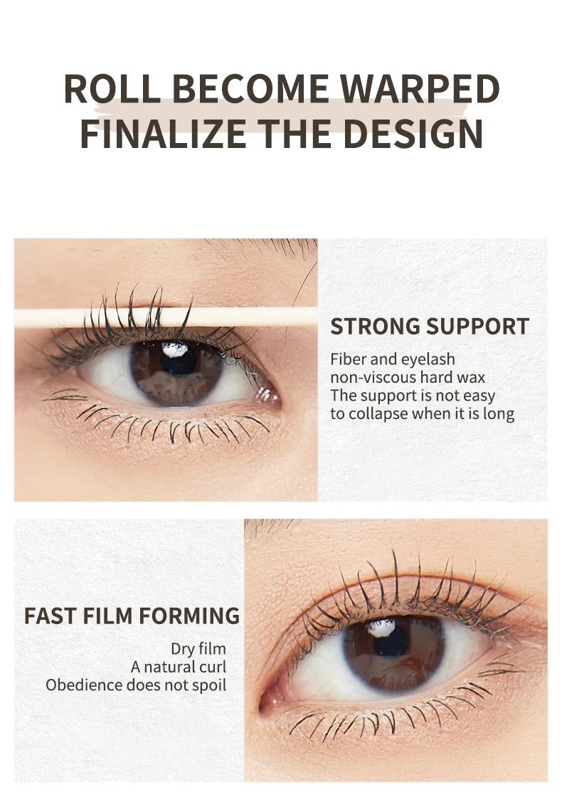 O' Cheal 3D Silk Fiber Mascara Volumizing & Lengthening Black Lash