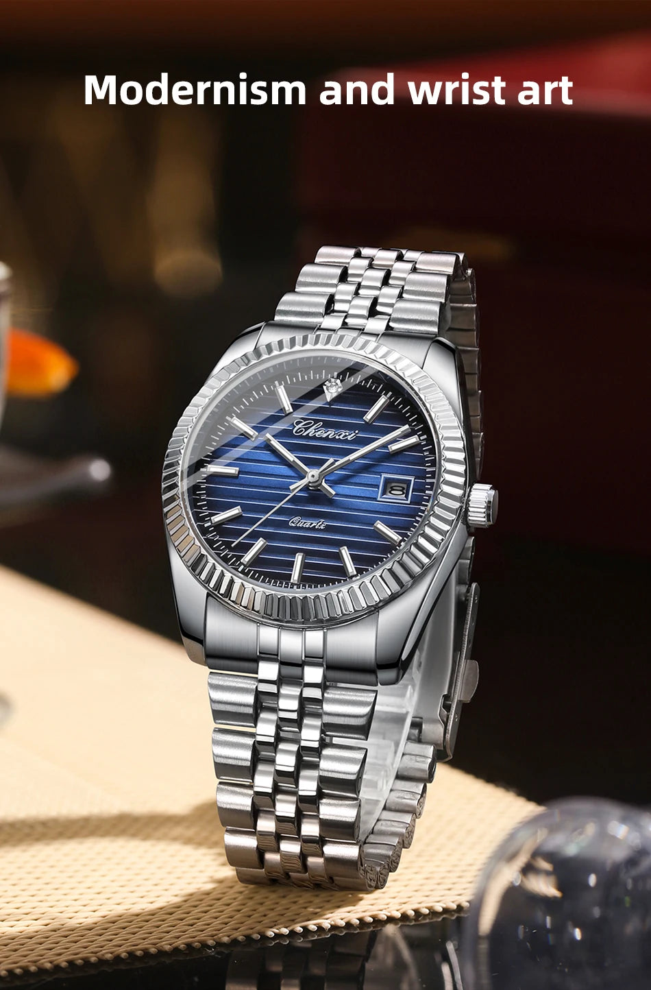 Men's Luxury Sport Watch- Date Display, Casual & Business Style