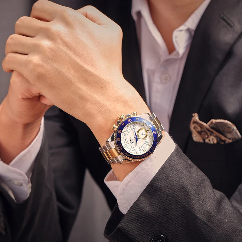 Luxury Automatic Mechanical watch for Men Stainless Steel