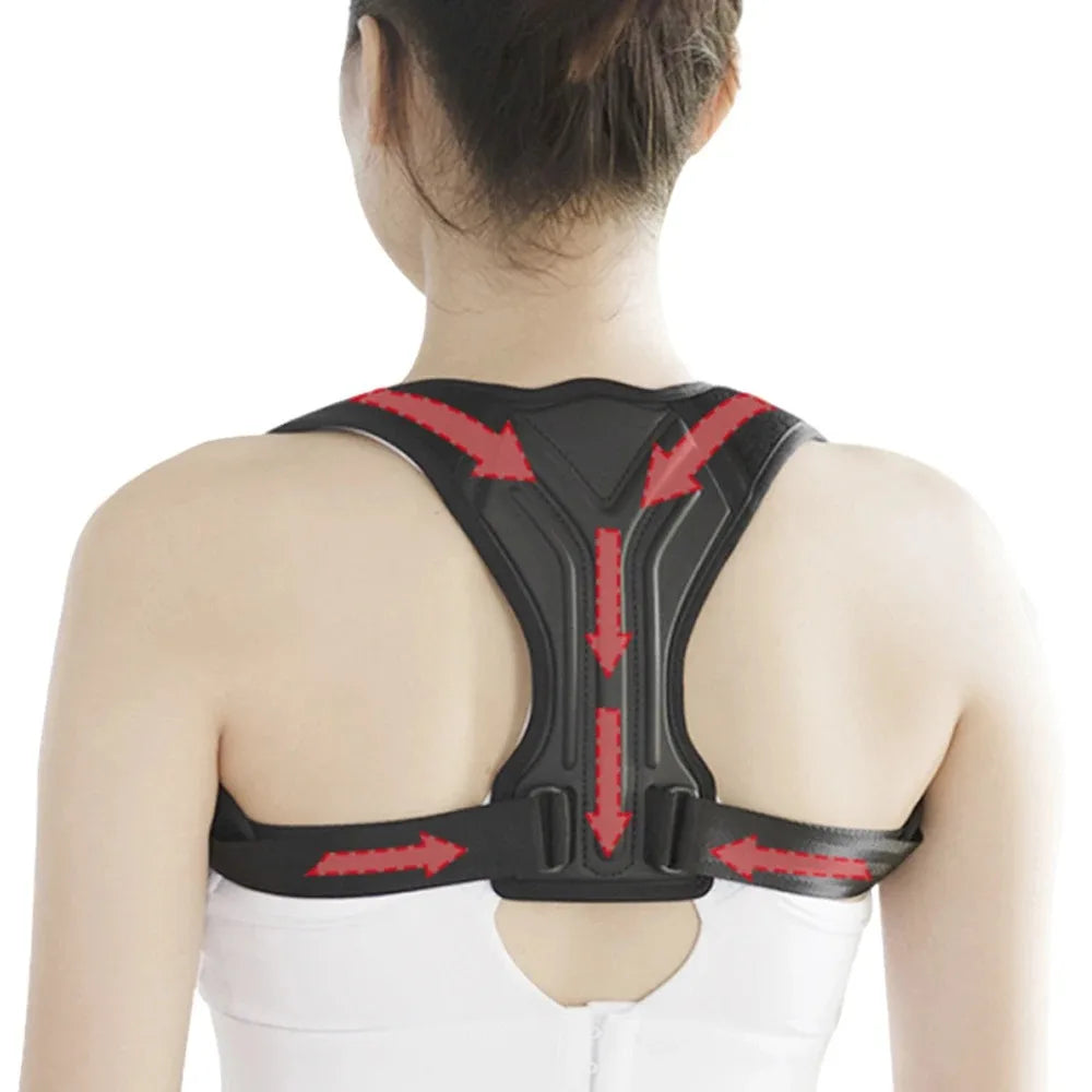 Adjustable Posture Corrector Belt Back & Shoulder Support Brace for Men & Women