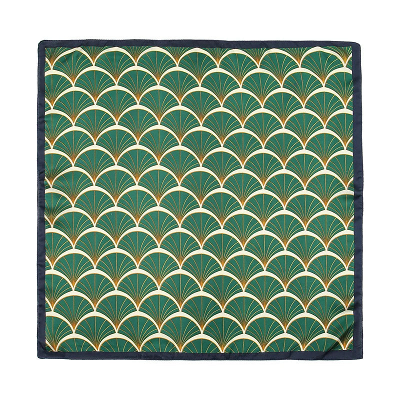 Luxury Print Satin Silk Square Scarf for Women Hijab Shawl & Elegant Wrap Accessory