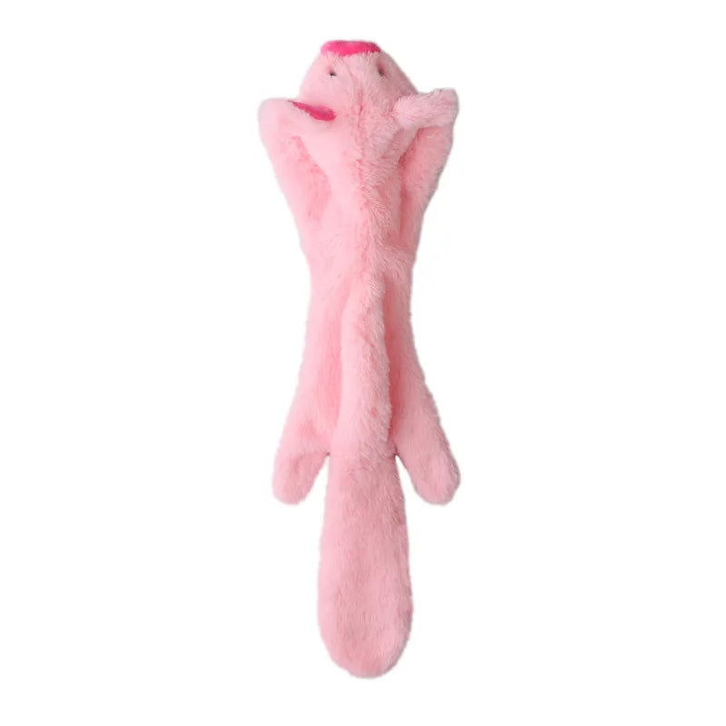 Funny Simulated Animal Plush Squeaky Dog Toy – Stuffingless Chew Toy for Dogs