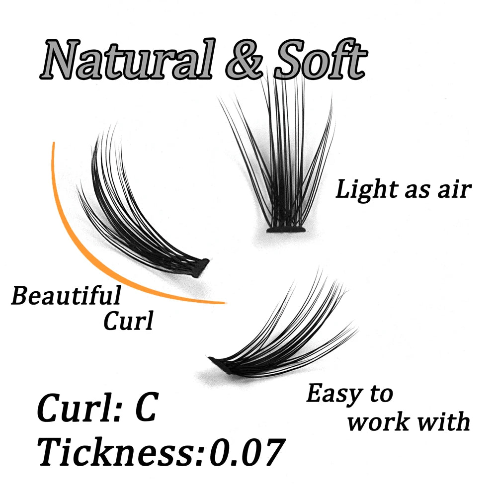 DIY Lash Clusters - 8- 15mm