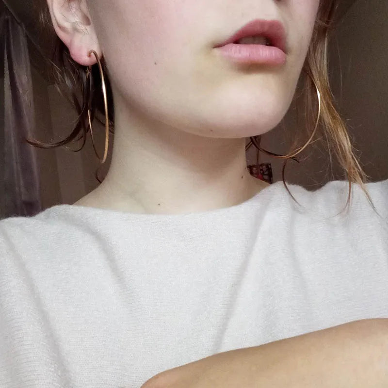 Gold hoop Earrings Set for Women (12pcs)