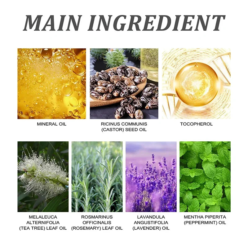 Premium Rosemary Scalp Wellness Oil - Nourishing Hair Care